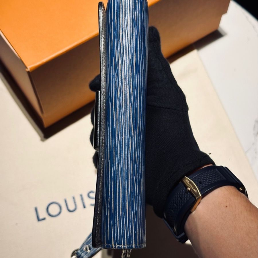 Lv Twist Woc Epi藍色水波紋🩵芯片款❤️‍🔥-12