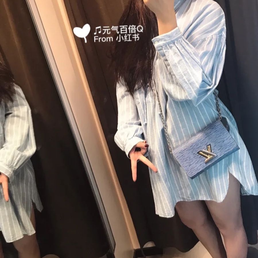 Lv Twist Woc Epi藍色水波紋🩵芯片款❤️‍🔥-3