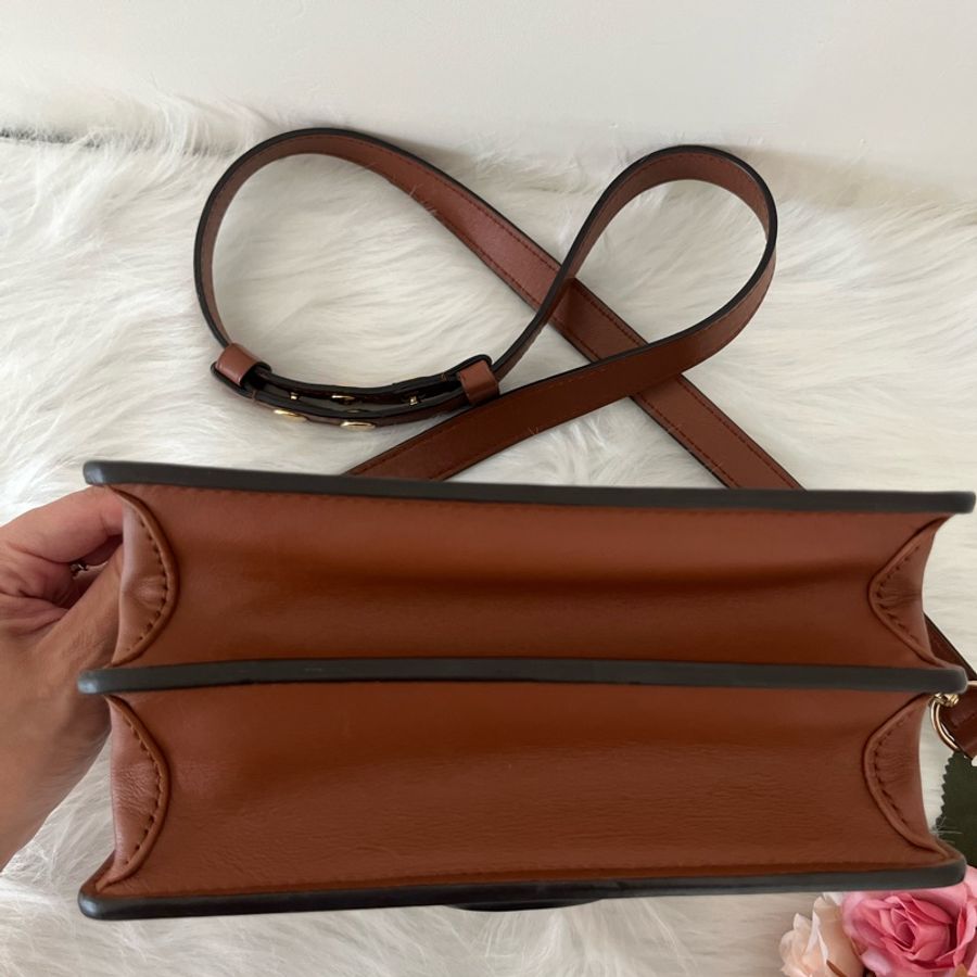(特定客人已訂)LV M44580 DAUPHINE系列帆Reverse皮革飾邊帆布肩斜背包-7
