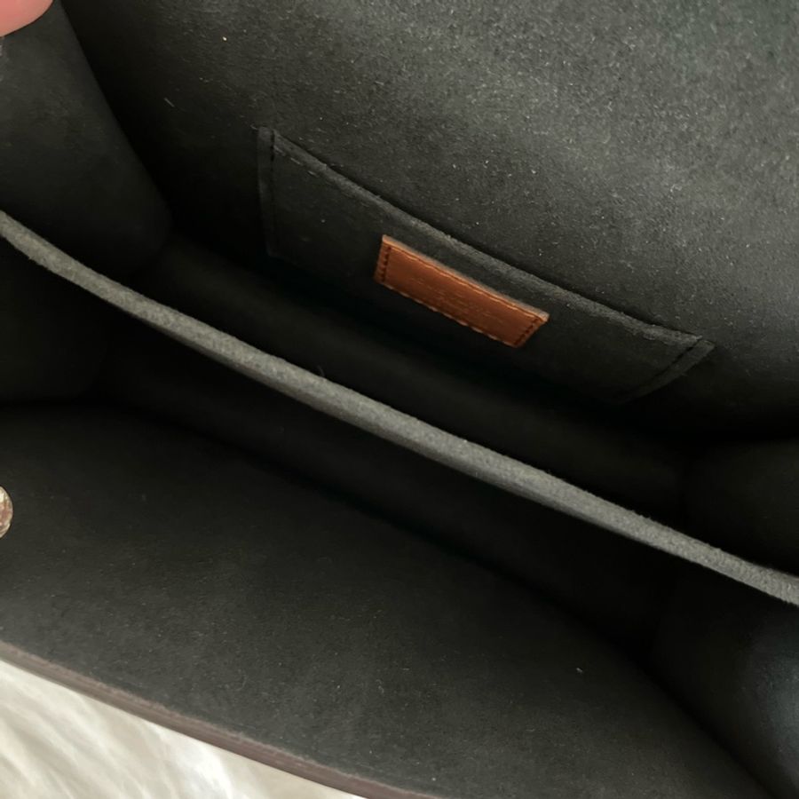 (特定客人已訂)LV M44580 DAUPHINE系列帆Reverse皮革飾邊帆布肩斜背包-11