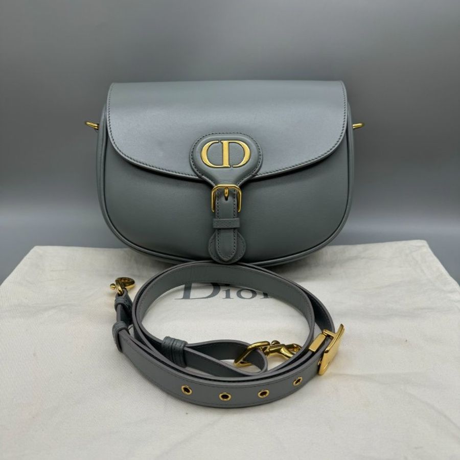 Dior Bobby馬鞍包 霧霾藍-0