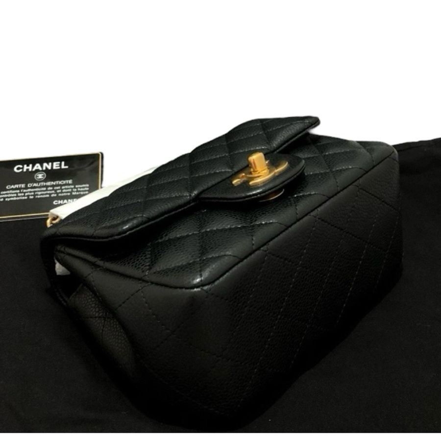 Chanel Caviar square 金扣-3