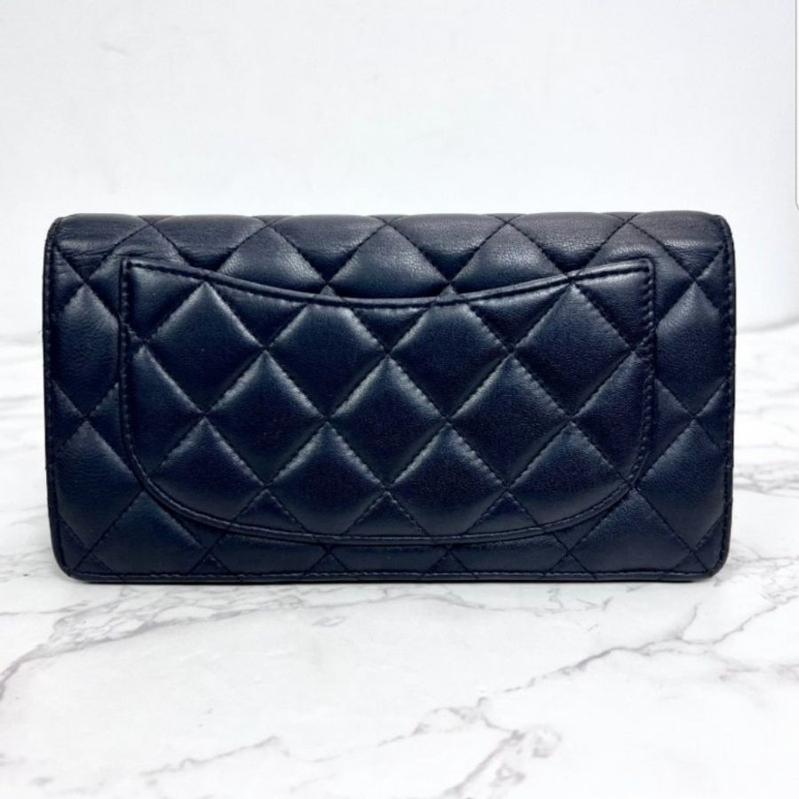 chanel 經典 雙C 長夾-8
