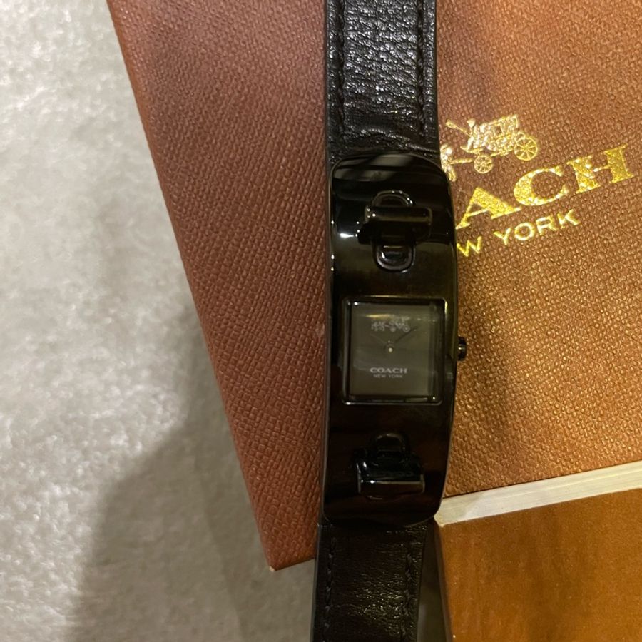 COACH黑色手錶-2