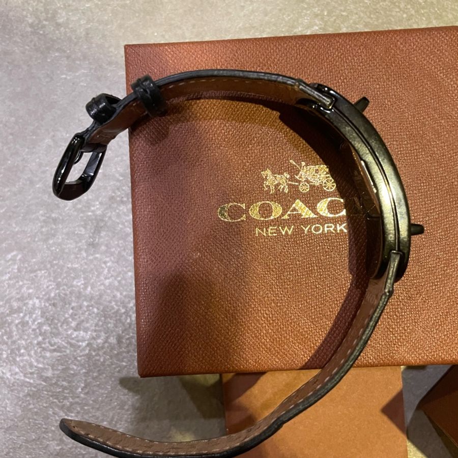 COACH黑色手錶-5