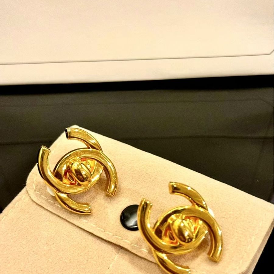好成色 Chanel 香奈兒書包扣耳環 項鍊-0