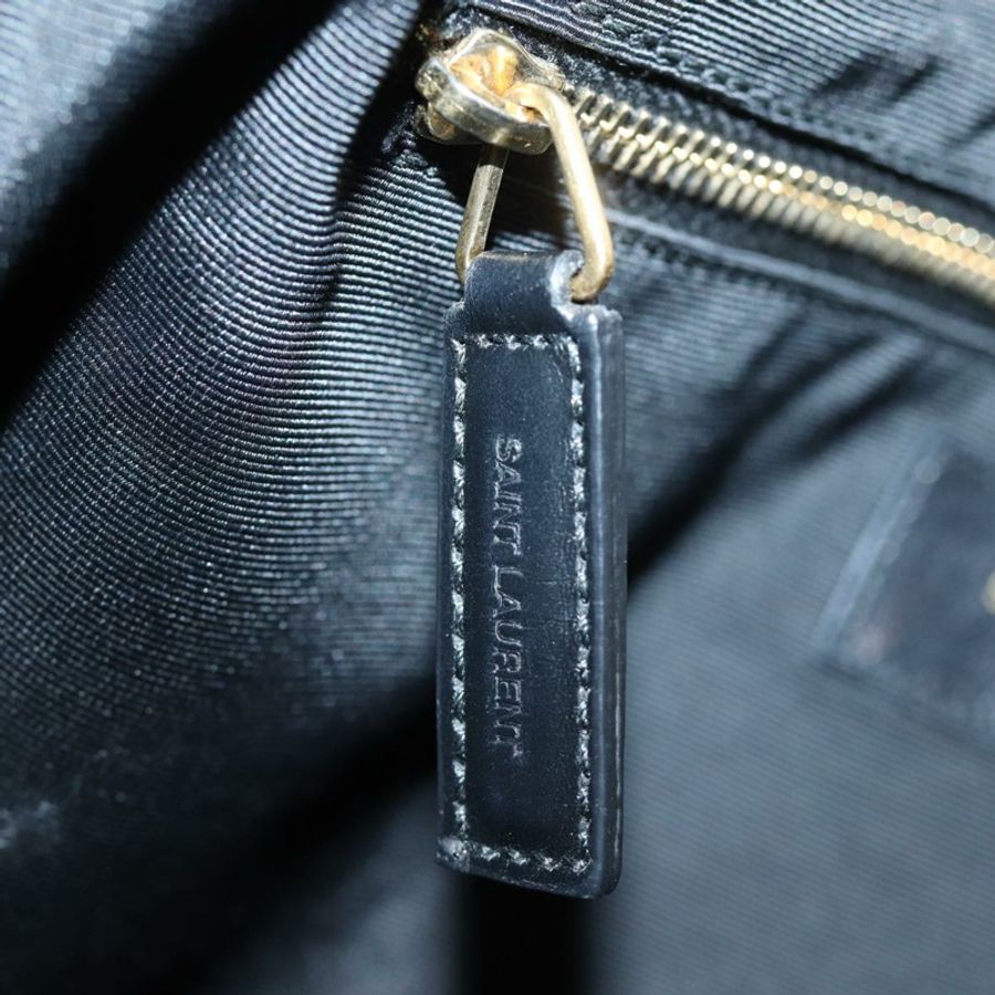 【日本直送】SAINT LAURENT 灰色皮革手提包 正品 bs15314-18