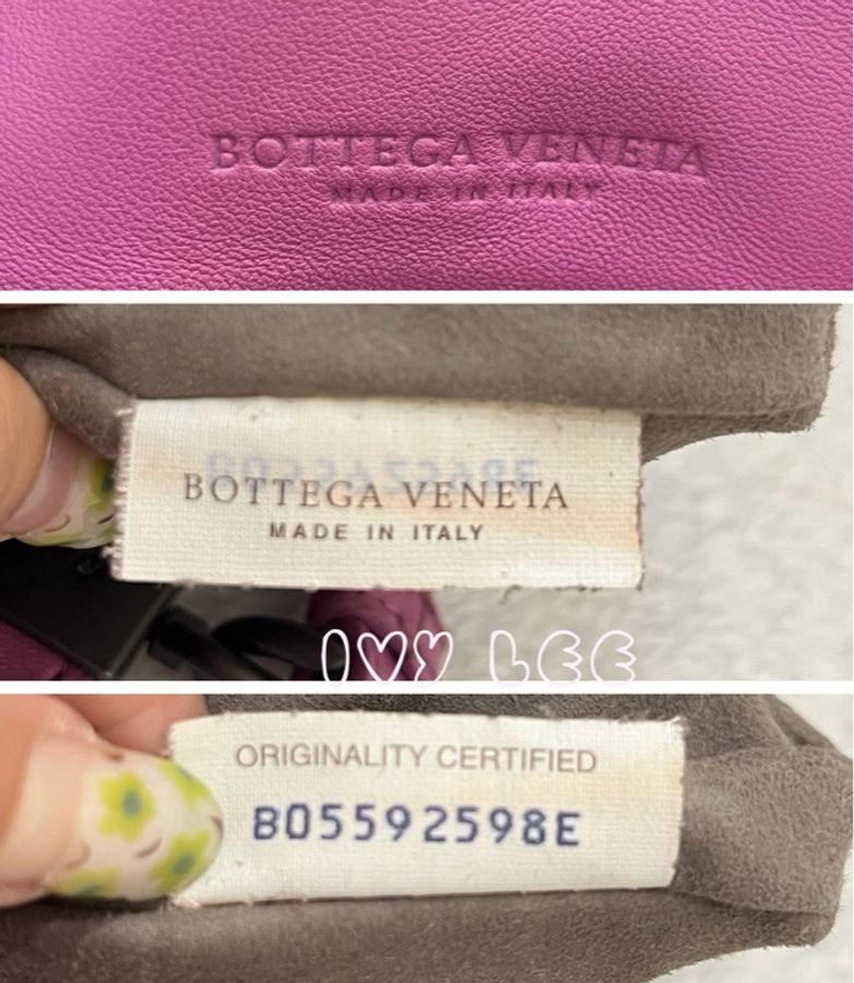 BOTTEGA VENETA 經典編織皮革手提包 斜背包 二用水桶包  蘭花紫  二手精品-18