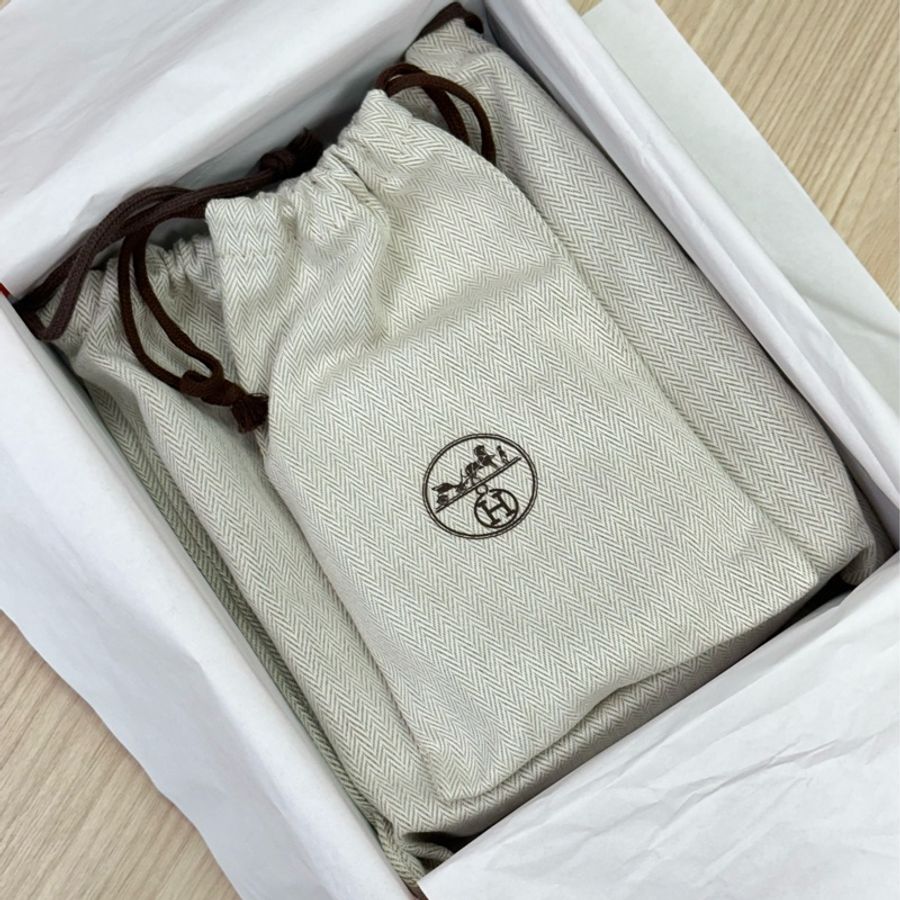 全新 Hermes Mini Evelyn 16 絲藍綠 夏天小包 B刻-18