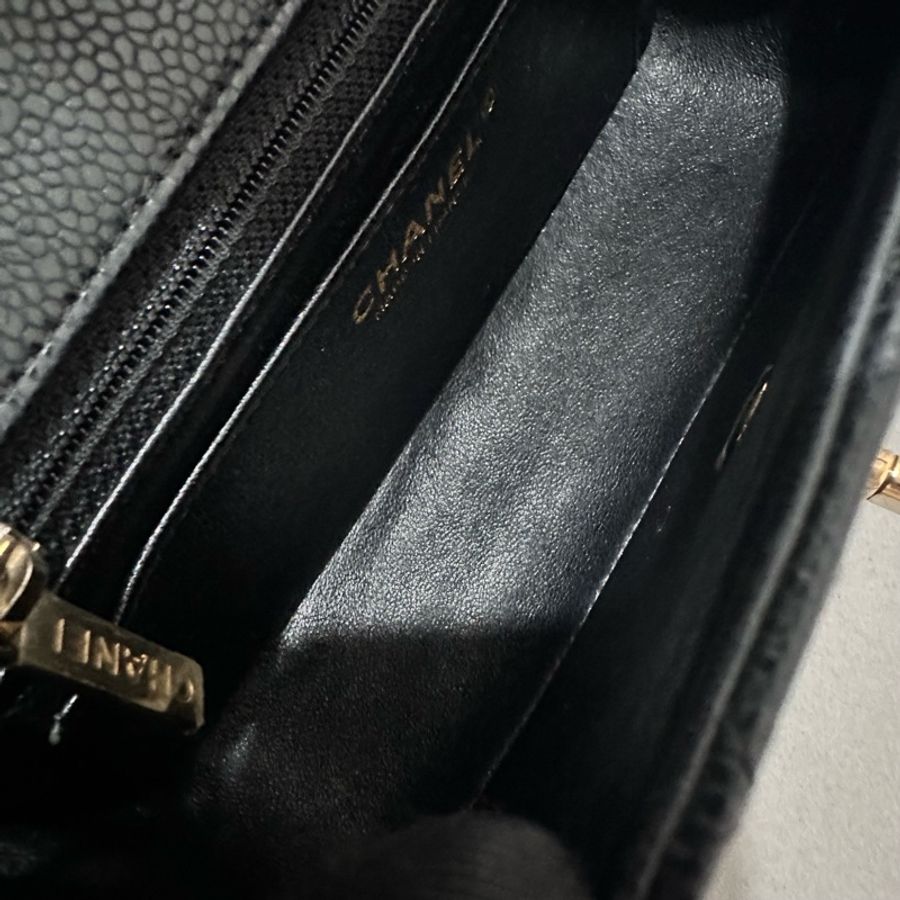 Chanel Caviar 20cm 金扣-6