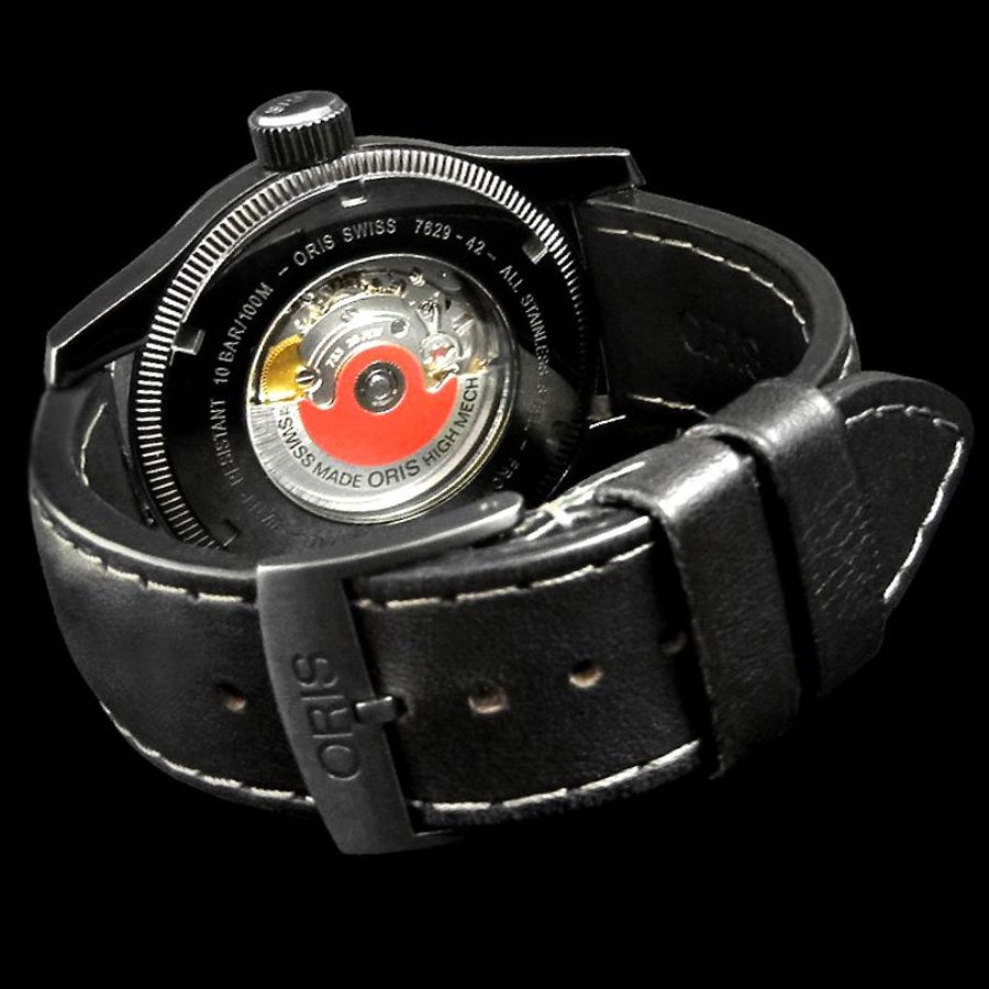 金鐸精品~W840 ORIS 豪利時 BIG CROWN 大錶冠灰色摩登44mm 自動上鍊男用腕錶-2