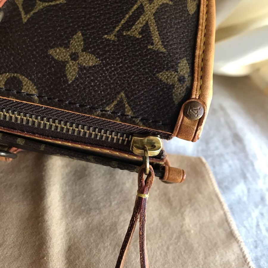 LV三角金球包🍭 Louis Vuitton老花字紋/類speedy/類圓桶包🍭正品🍭況好🍭自➕肩帶🉑️肩背/側背/斜背🍭經典vintage-19