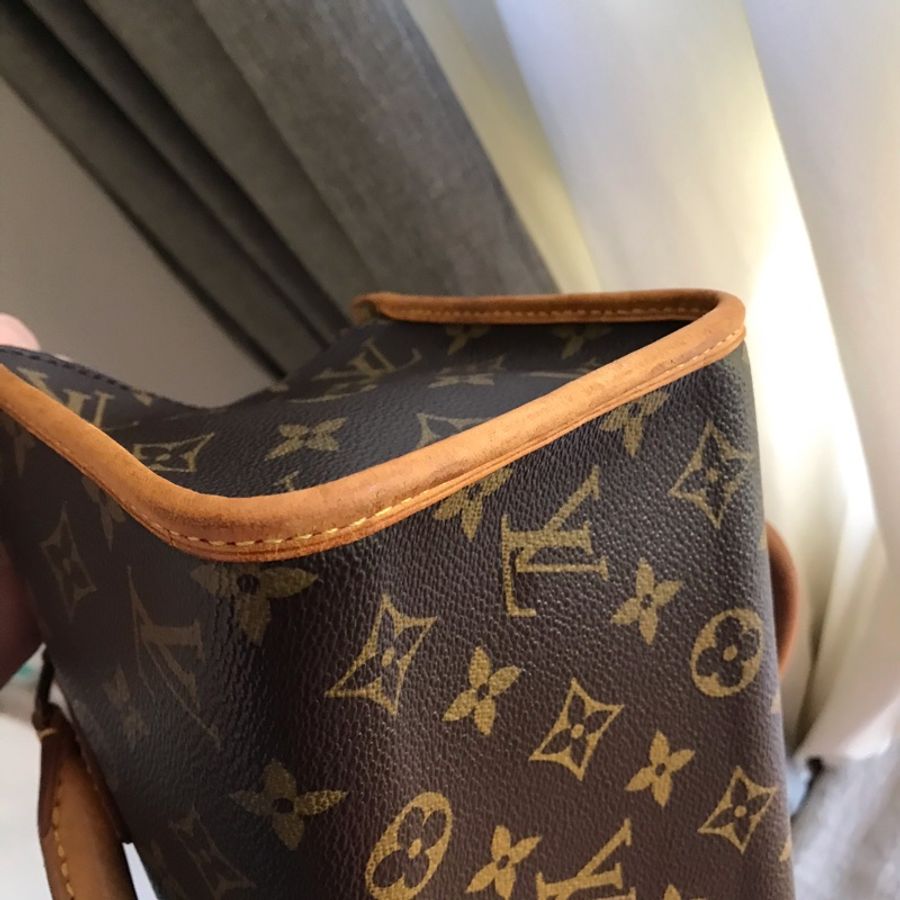 LV三角金球包🍭 Louis Vuitton老花字紋/類speedy/類圓桶包🍭正品🍭況好🍭自➕肩帶🉑️肩背/側背/斜背🍭經典vintage-29