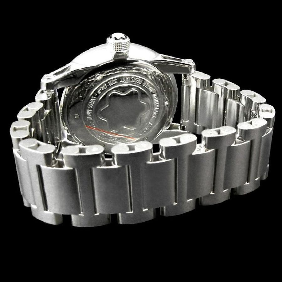 金鐸精品~W821 MONTBLANC 萬寶龍 TIMEWALKER 時光行者系列 42mm大日期窗 自動上鍊男用腕錶-2