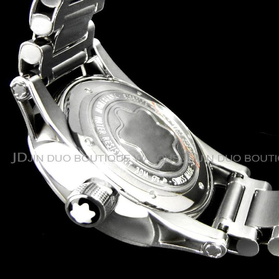 金鐸精品~W821 MONTBLANC 萬寶龍 TIMEWALKER 時光行者系列 42mm大日期窗 自動上鍊男用腕錶-4