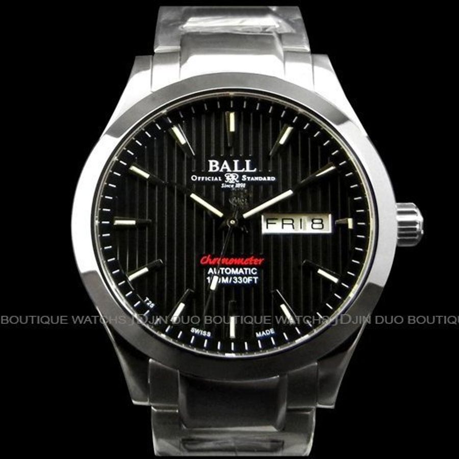 金鐸精品~1557 BALL 波爾 Engineer II 工程師系列 星期.日期 自動上鍊男用腕錶 全新品-0