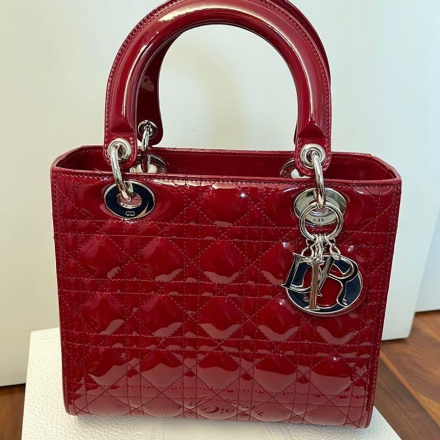 Lady Dior Handbag(五格戴妃包)Size:M-1