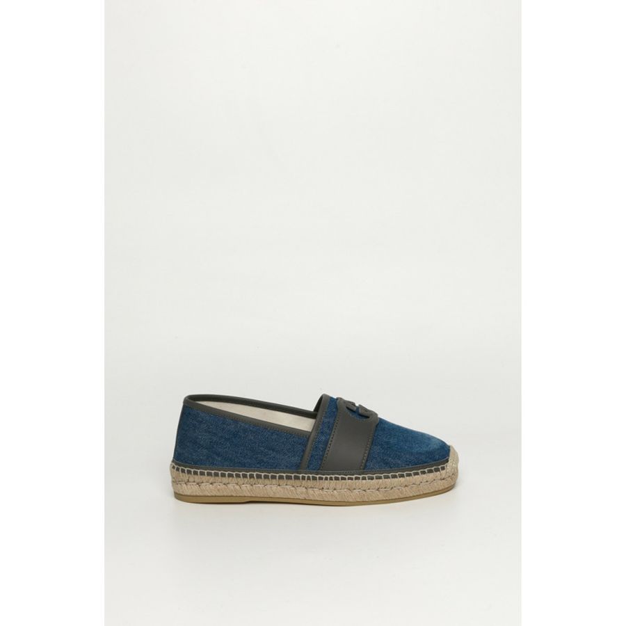 Interlocking G Espadrille 草織底鞋-2