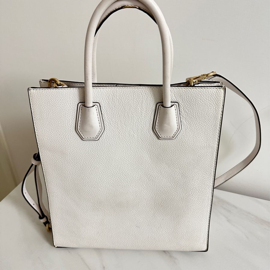 MICHAEL KORS MK包包 直式 白色-8
