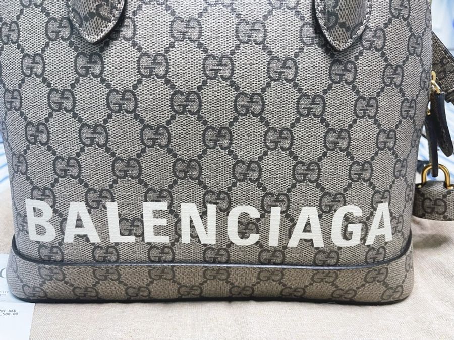 GUCCI x Balenciaga The Hacker Project Ville Small Bag斜揹袋-2