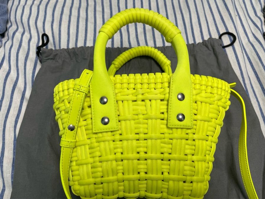 BALENCIAGA Bistro XXS Basket Handbag-1