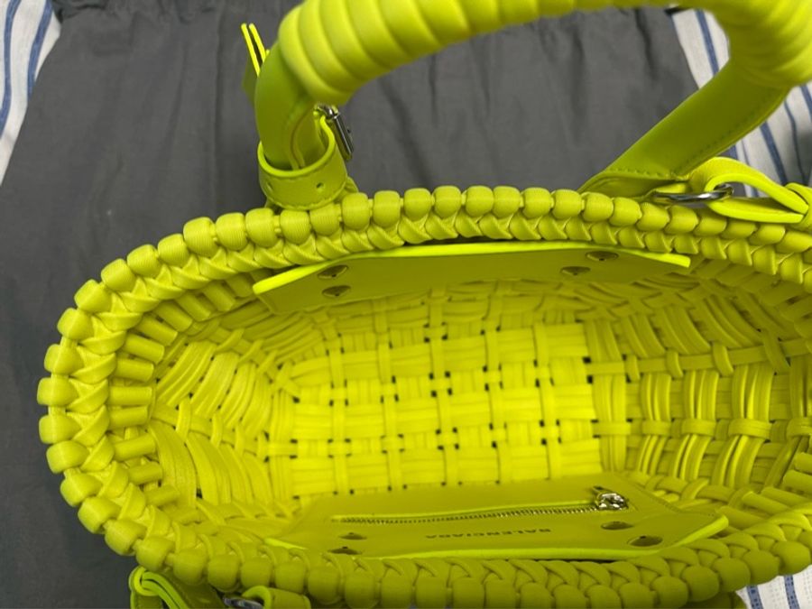 BALENCIAGA Bistro XXS Basket Handbag-7