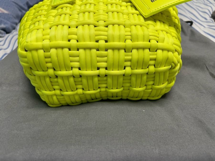 BALENCIAGA Bistro XXS Basket Handbag-8