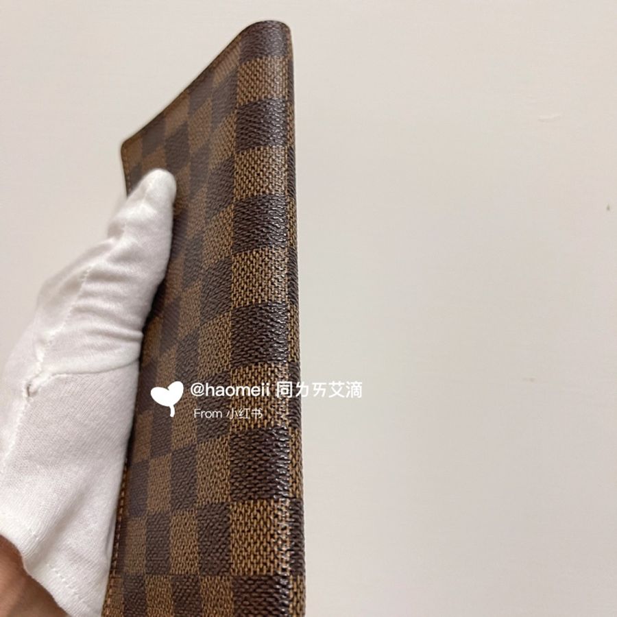 LV 經典 棋盤格 長夾 卡包 多卡層-15