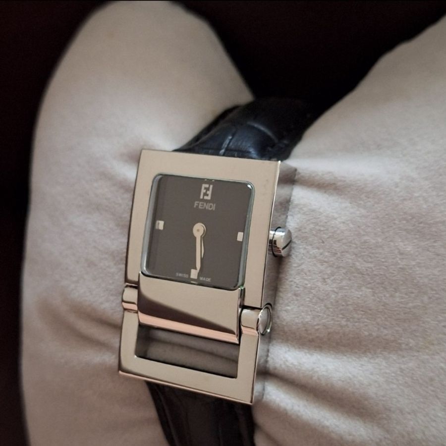 Fendi 5200 L 經典馬銜腕錶-2
