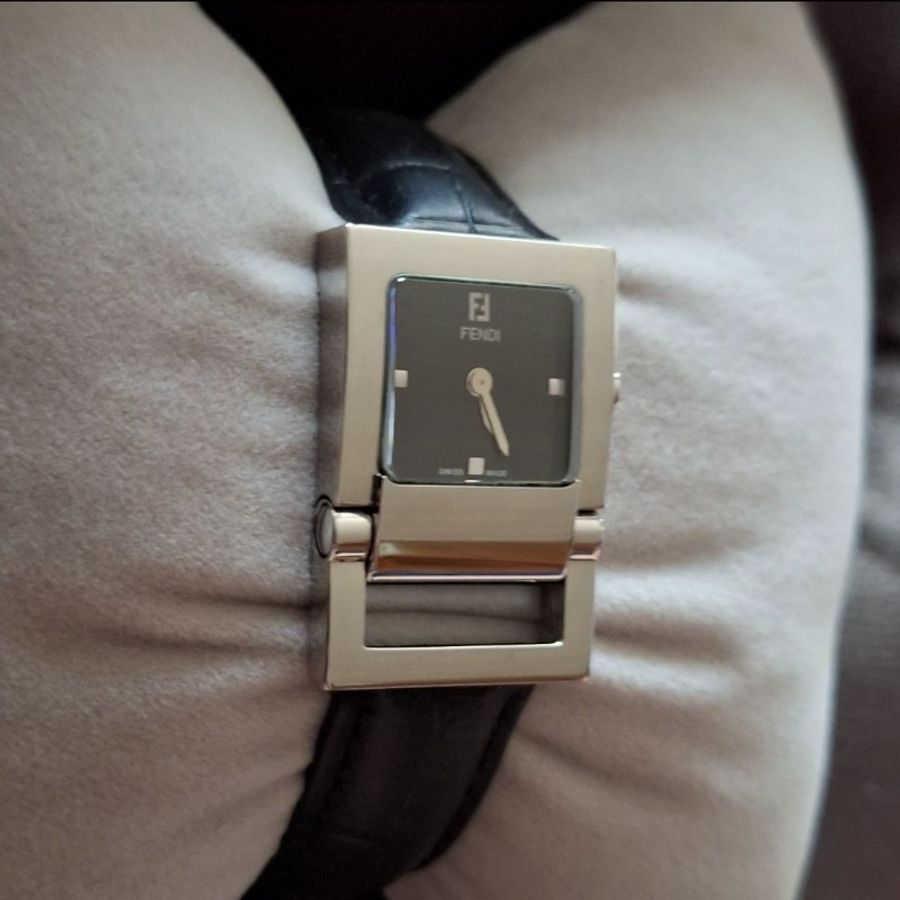 Fendi 5200 L 經典馬銜腕錶-4