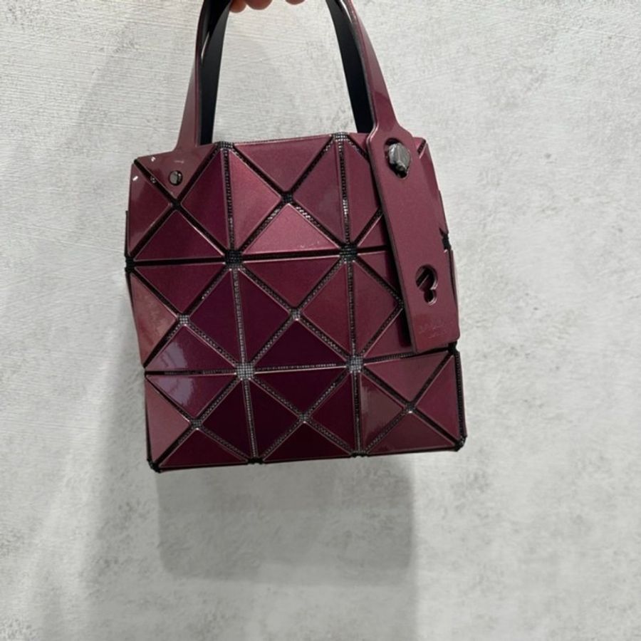 三宅Baobao 3x3 鑽石方包-0