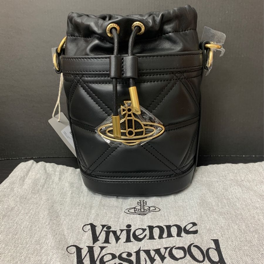全新西太后Vivienne  Westwood Kitty small bucket bag水桶包-6