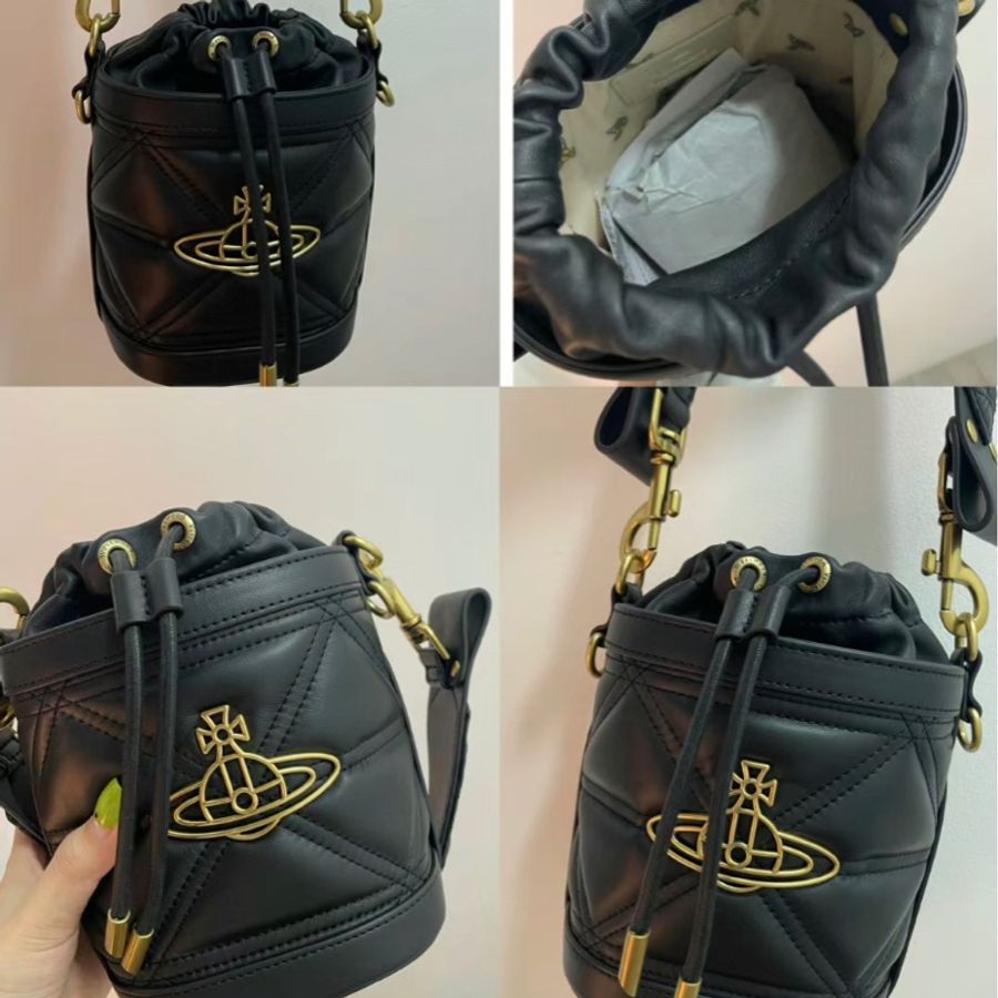 全新西太后Vivienne  Westwood Kitty small bucket bag水桶包-9
