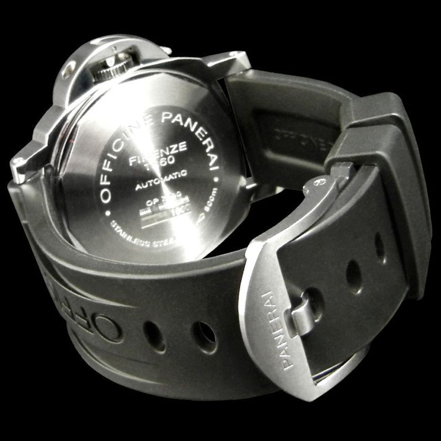 金鐸精品~W850 PANERAI 沛納海 Luminor PAM01104 小秒圈U字頭 自動上鍊男用腕錶-2