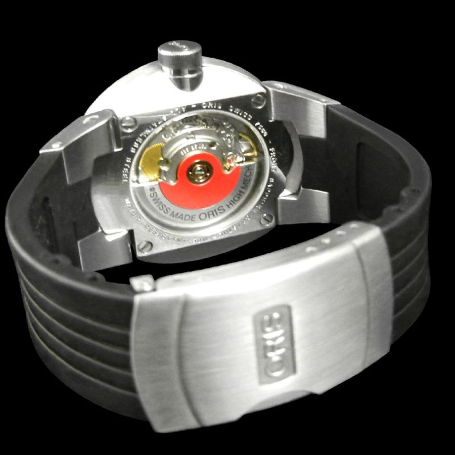 金鐸精品~2296 ORIS 豪利時 Williams F1 Day Date星期.日期 自動上鍊男用腕錶 賽車錶-2
