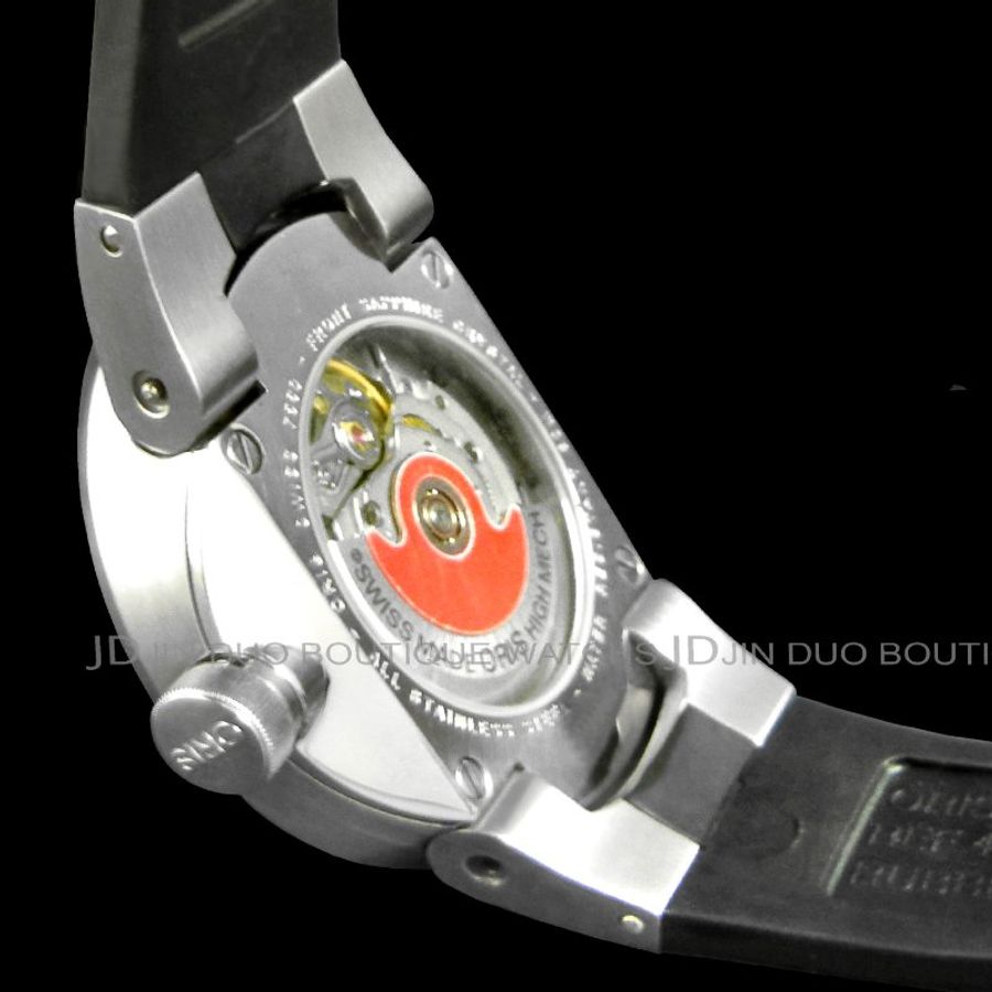 金鐸精品~2296 ORIS 豪利時 Williams F1 Day Date星期.日期 自動上鍊男用腕錶 賽車錶-4