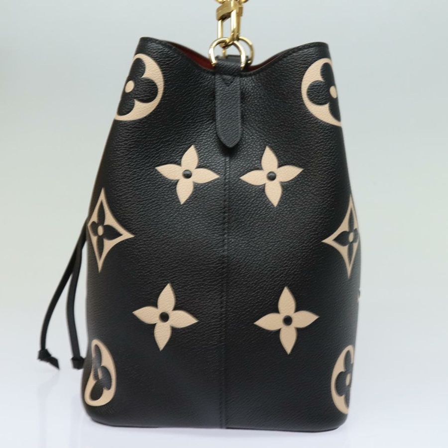 【日本直送】路易威登 Monogram Empreinte Neo Noe 包款黑色米色 M45497 LV 正品 81142SA-3