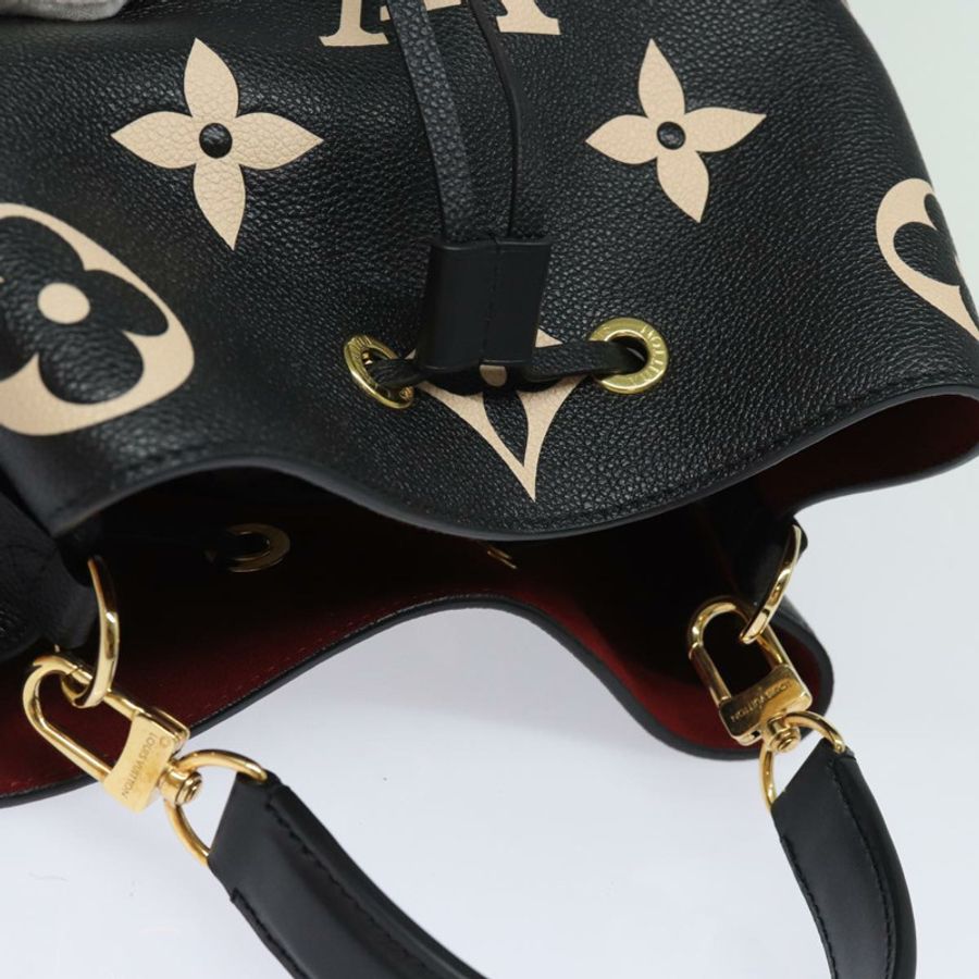 【日本直送】路易威登 Monogram Empreinte Neo Noe 包款黑色米色 M45497 LV 正品 81142SA-5