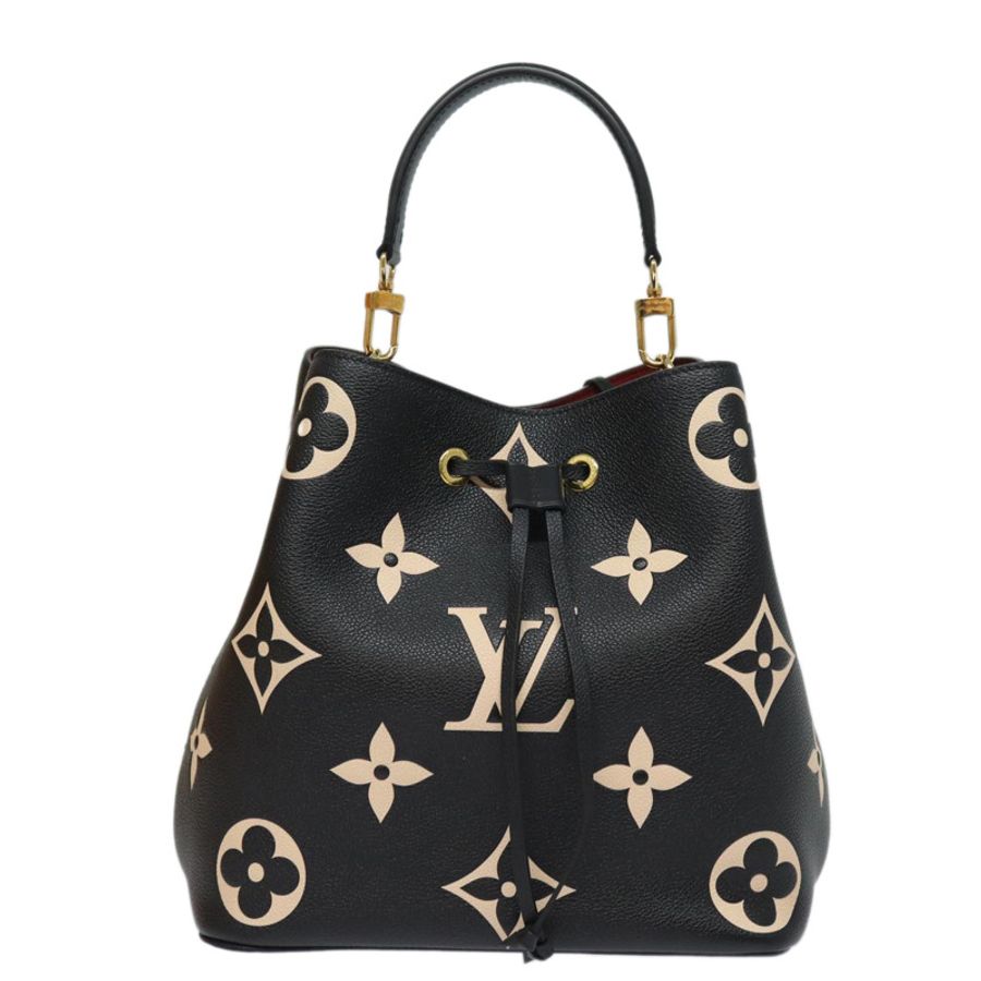 【日本直送】路易威登 Monogram Empreinte Neo Noe 包款黑色米色 M45497 LV 正品 81142SA-12