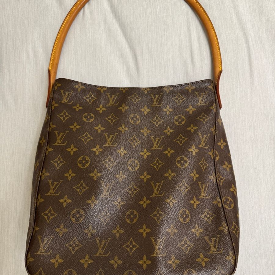 LOUIS VUITTON 路易威登托特包老花Looping 二手-1