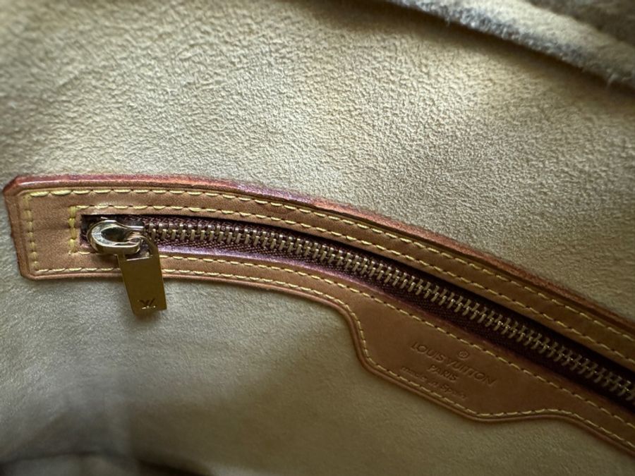 LOUIS VUITTON 路易威登托特包老花Looping 二手-4