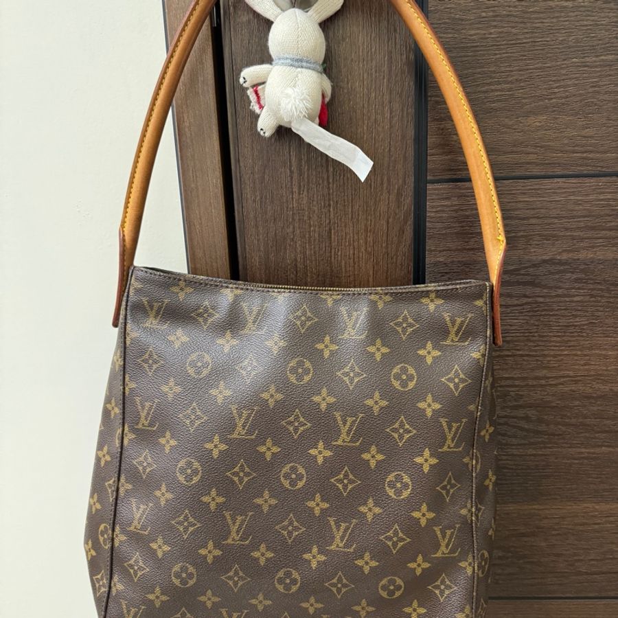 LOUIS VUITTON 路易威登托特包老花Looping 二手-6