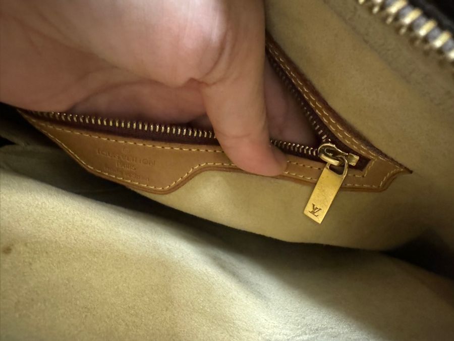 LOUIS VUITTON 路易威登托特包老花Looping 二手-15