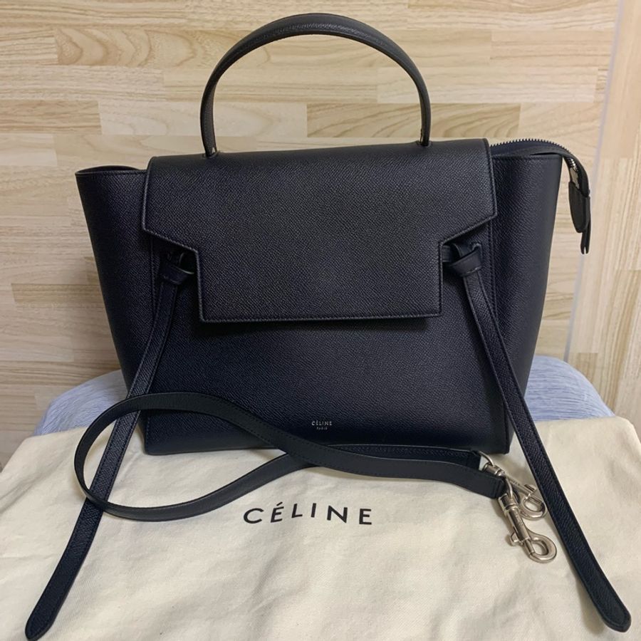 Celine鯰魚包黑色-6