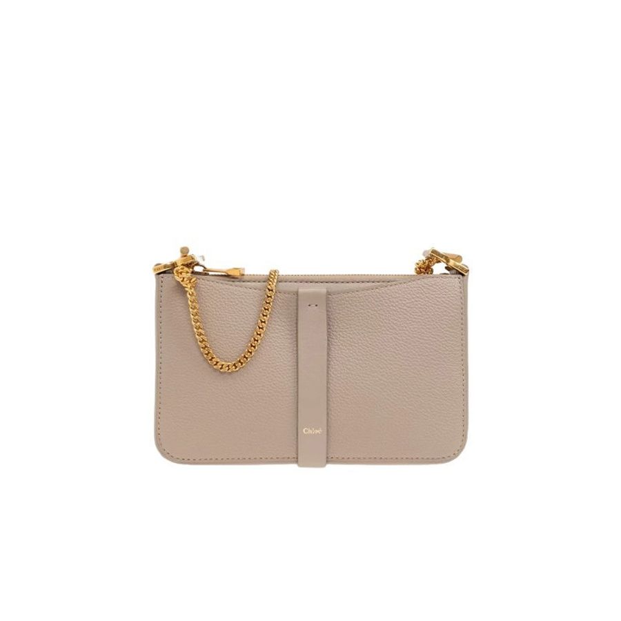 Chloe Marcie Pouch Crossbody Bag for Women in Motty Grey (CHC23WP849L52-23W)-0