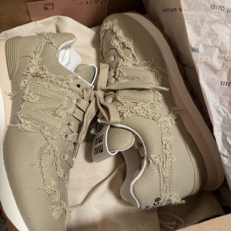 🩷NEW🩷全新品Mui Mui x New Balance 574 Never worn with tag-1