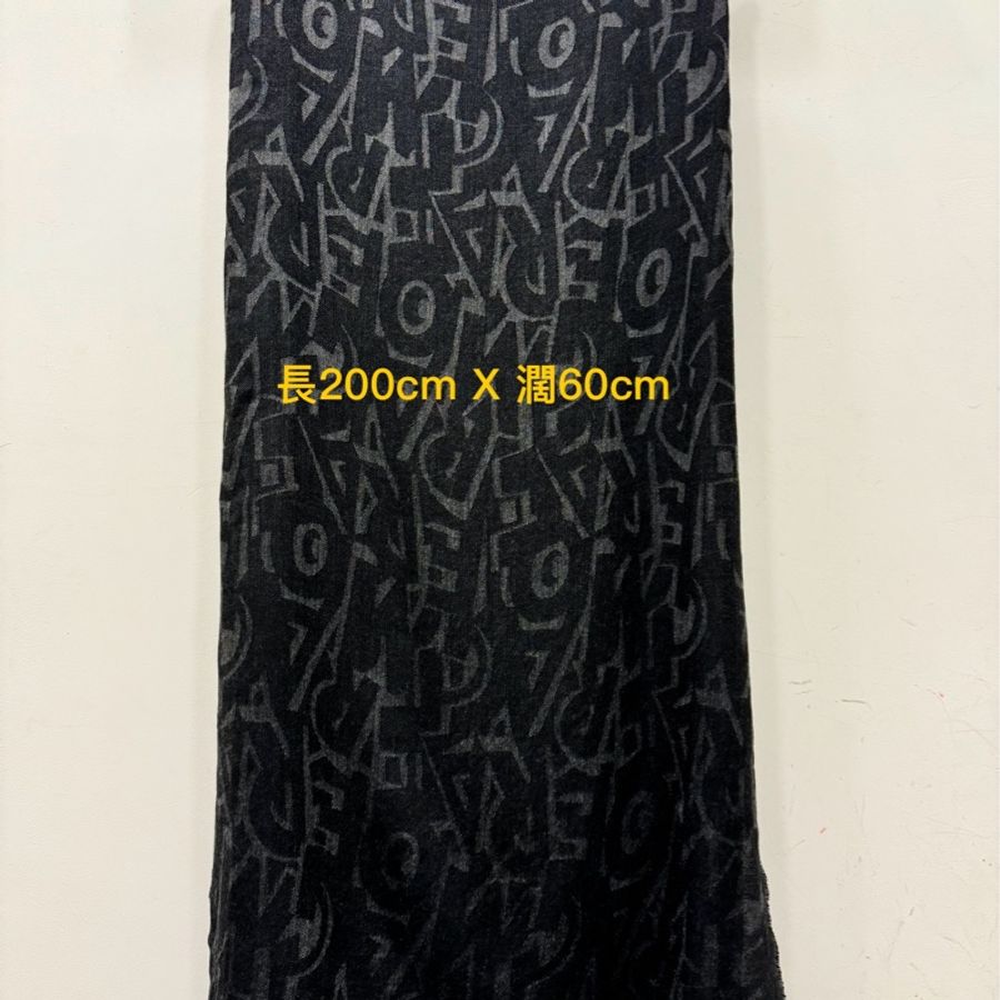 意大利品牌羊絨毛長頸巾,長2000cm X 濶60cm-8