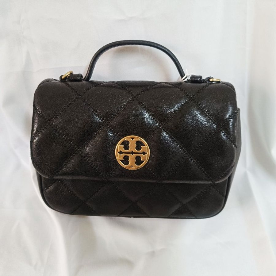 （TB）Tory Burch Willa 方胖 鏈條包 小香風 菱格紋 肩背包 側背包 手拿包 tb-0
