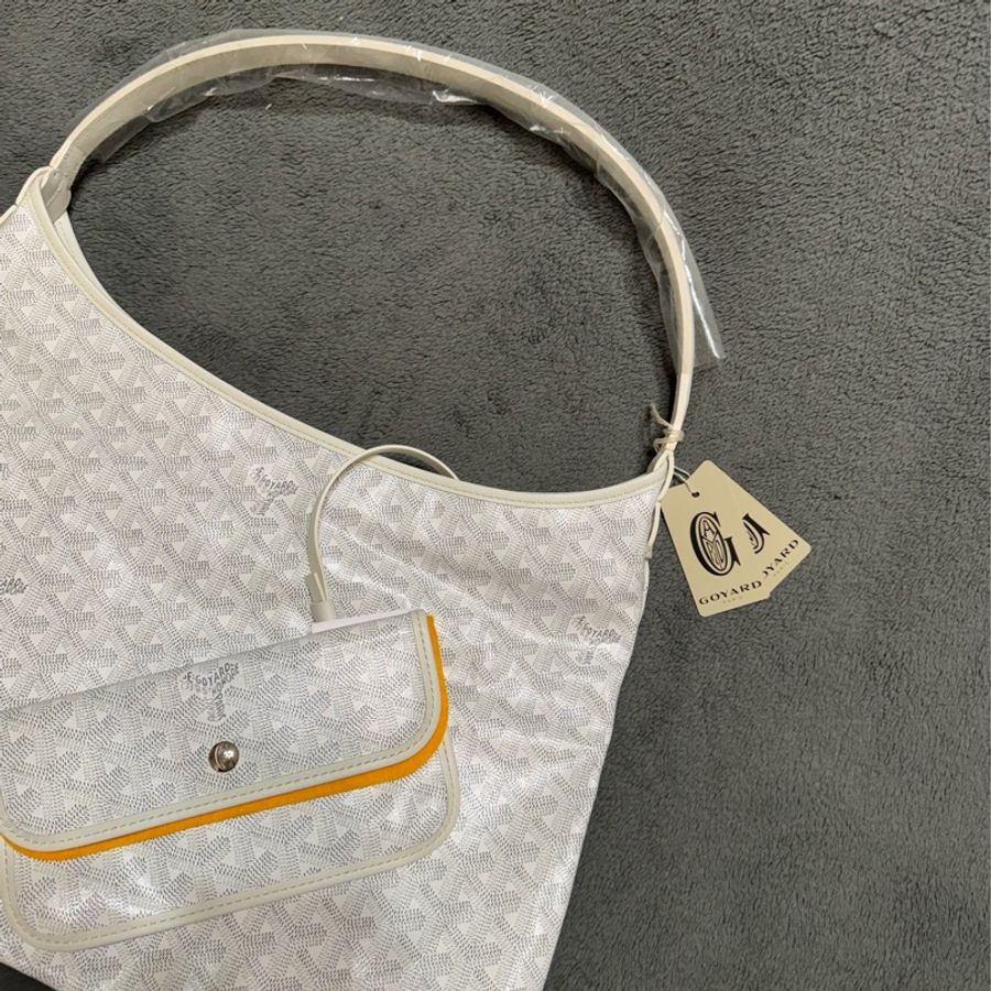 GOYARD HOBO 白-6