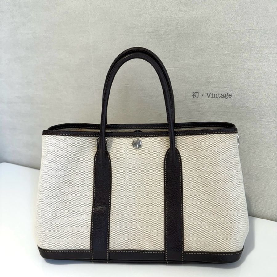 Hermes 黑白熊貓Garden Party GP 30-0